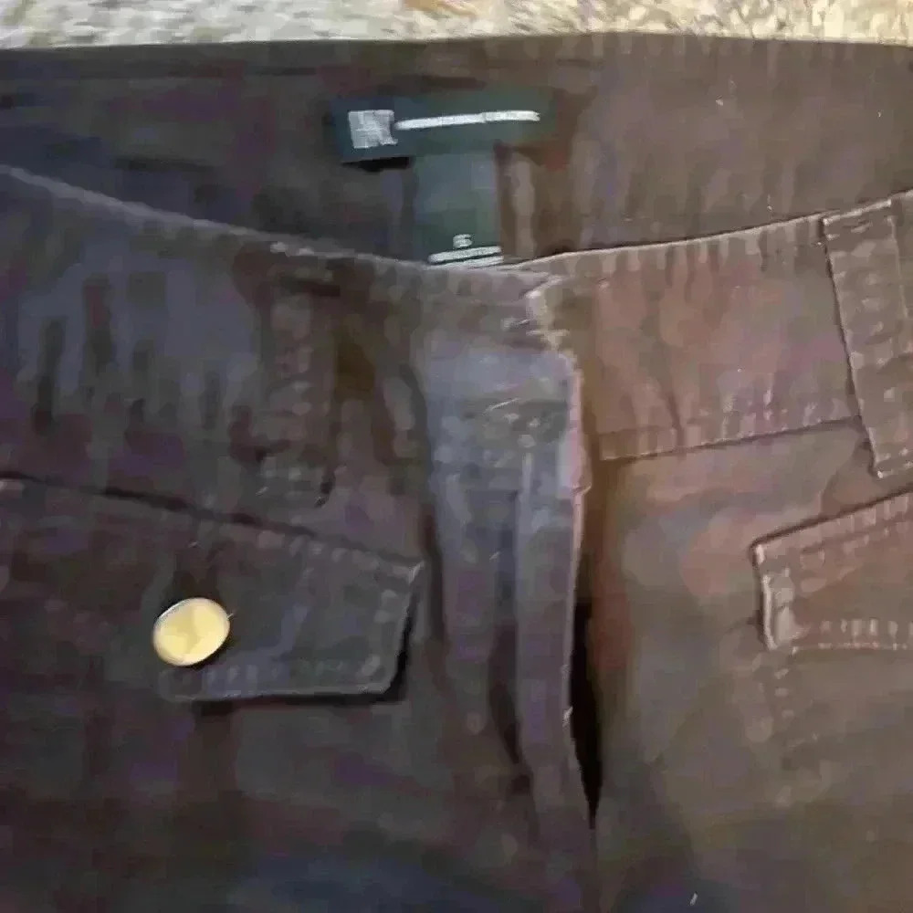 INC Casual Brown Pants - Picture 2 of 3